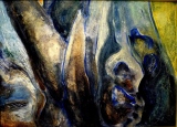 marie-christine-besset - Arbres peintures à l'huile