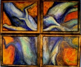 marie-christine-besset - Arbres peintures à l'huile