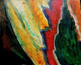 marie-christine-besset - Peintures à l'huile feuillages