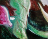 marie-christine-besset - Peintures à l'huile feuillages